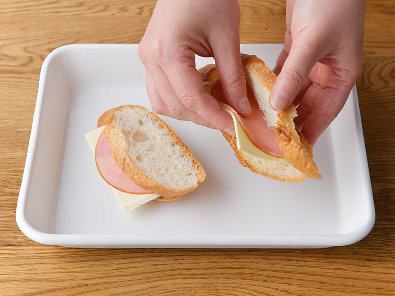 おなかにやさしいレシピ:クロックムッシュ